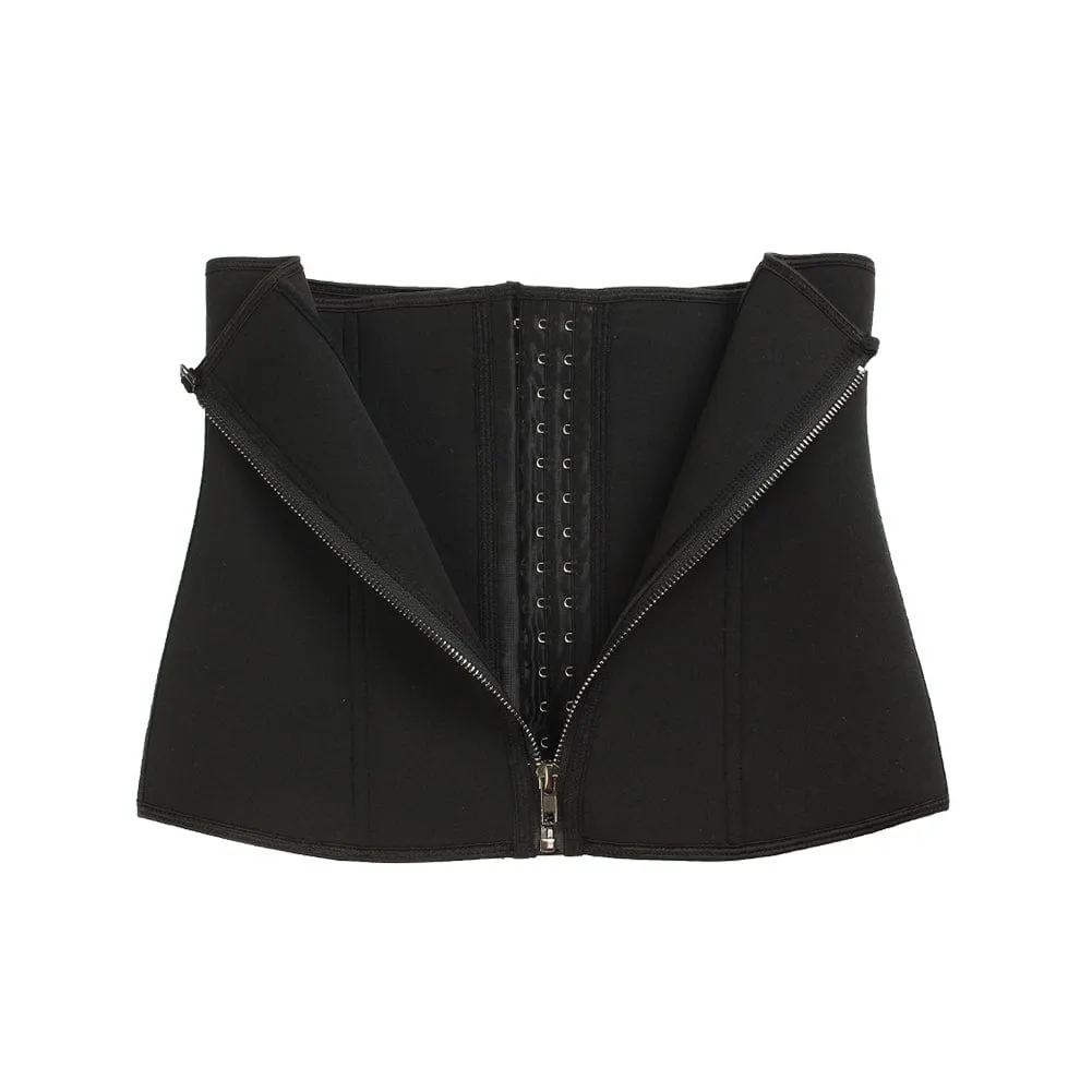 Tummy Controlling Waist Trainer w/ Double Layer Zipper
