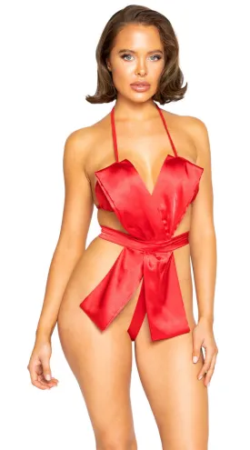 Unwrap Me Satin Teddy