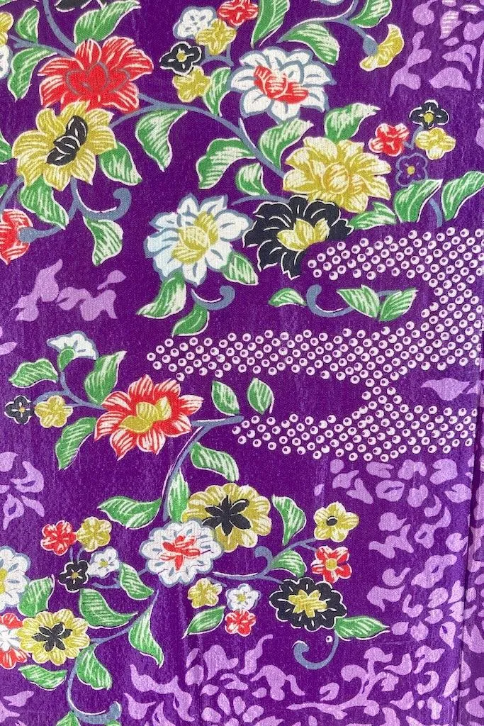 Vintage 1920s Silk Kimono Cardigan