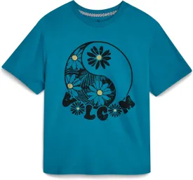 Volcom Girls Shirts - Casual Crewneck Short Sleeve Graphic Tee Trendy Tops - Breathable Girls Summer Clothes