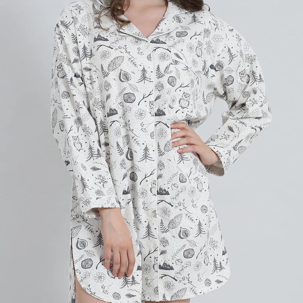 Winter Forest Nightshirt