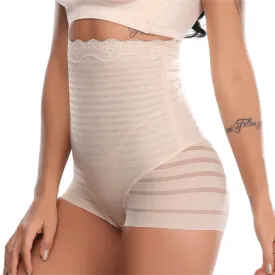 Women High-Waist Tummy Control Bands Shaper Panty