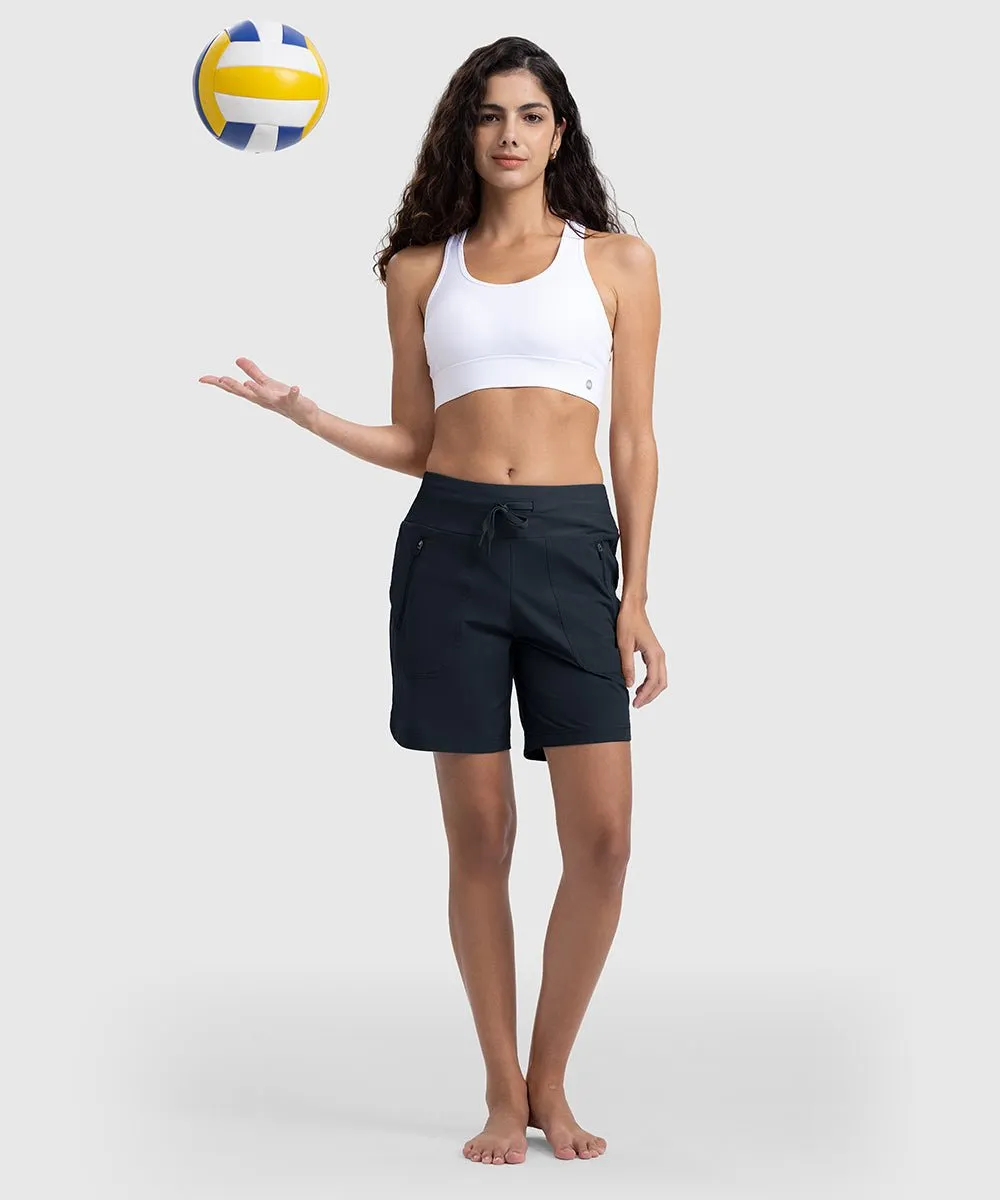 Women's 7" Quick Dry Swim Board Shorts