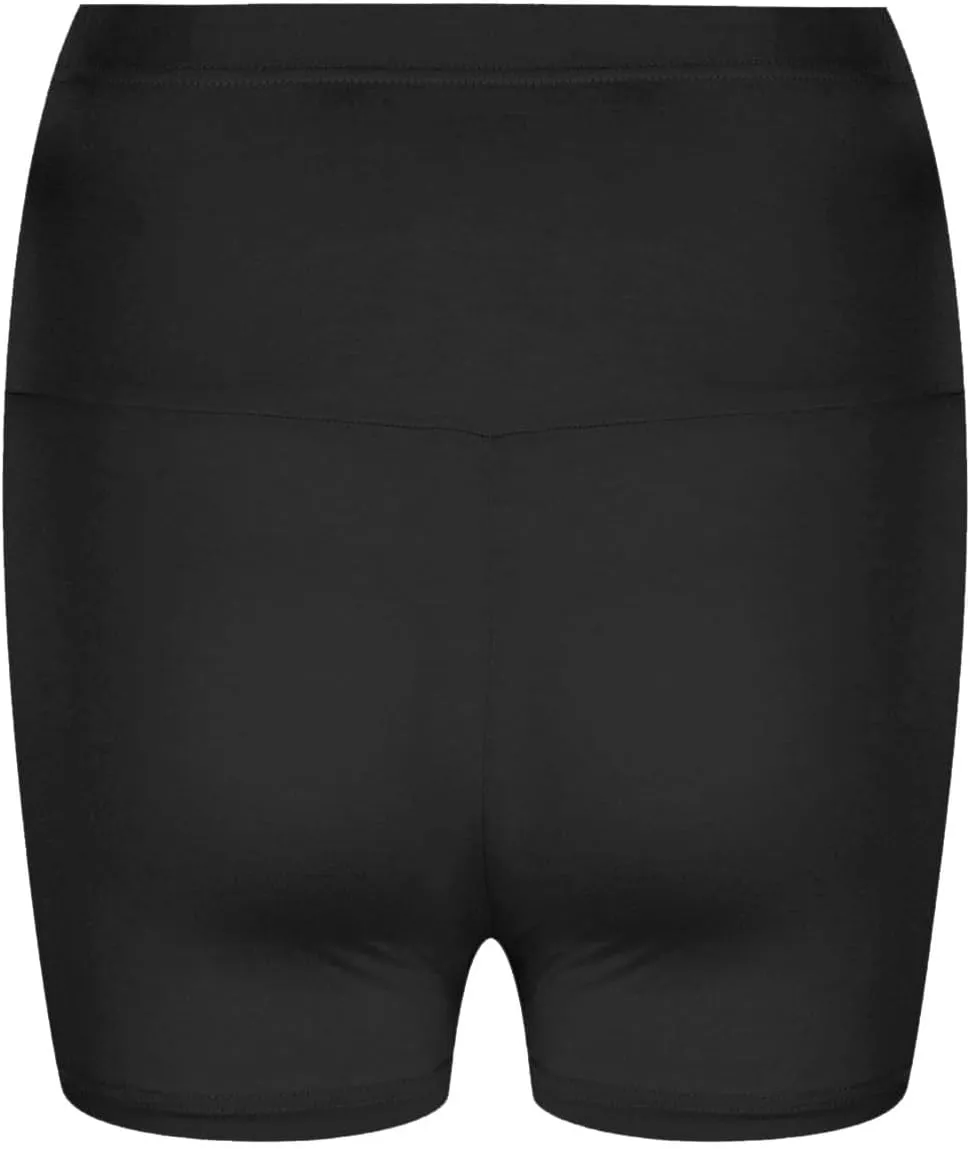 Women's Maternity Yoga Shorts Over The Belly Bump Summer Workout Running Active Short Stretch Pants with Pockets