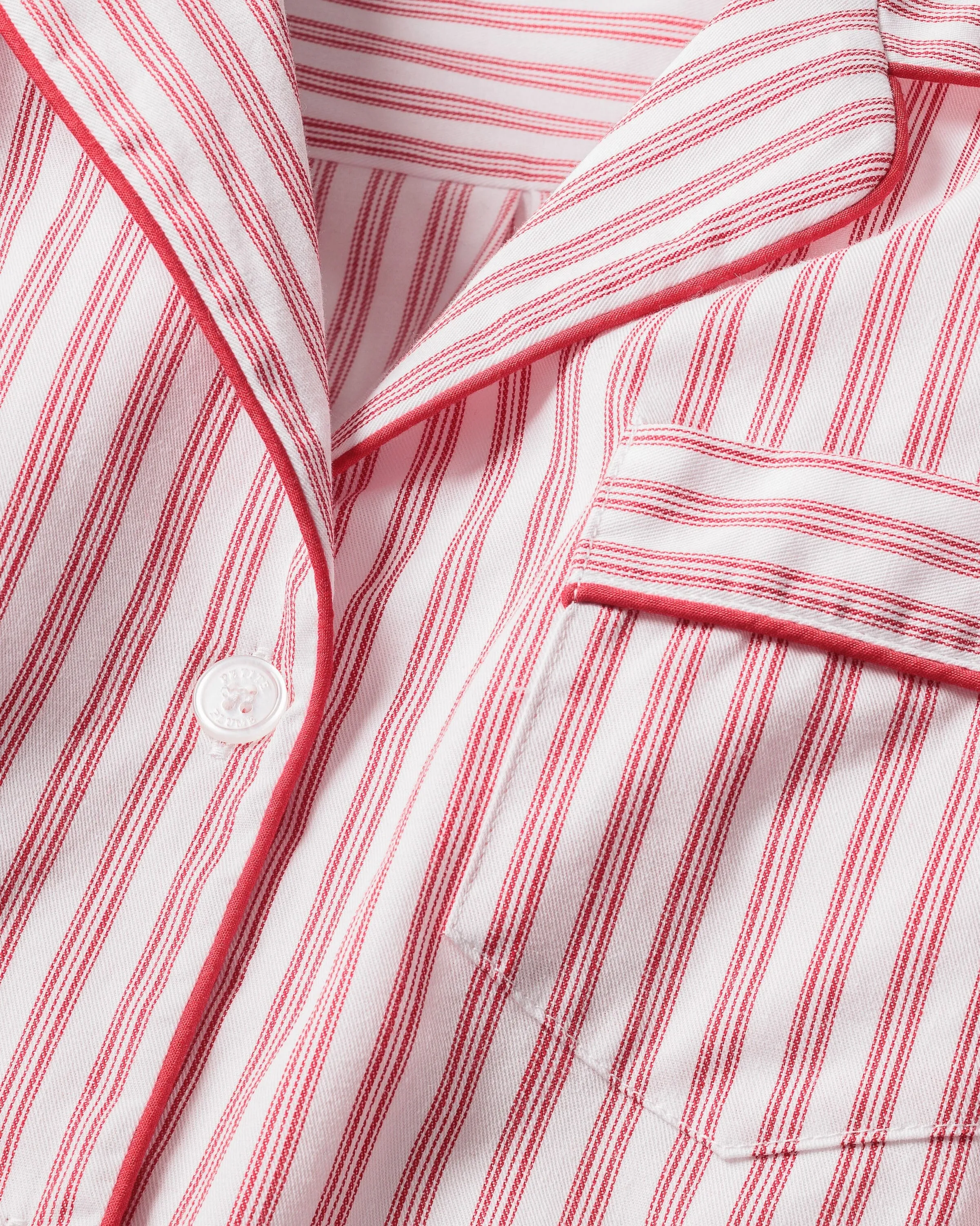Women's Nightshirt | Antique Red Ticking
